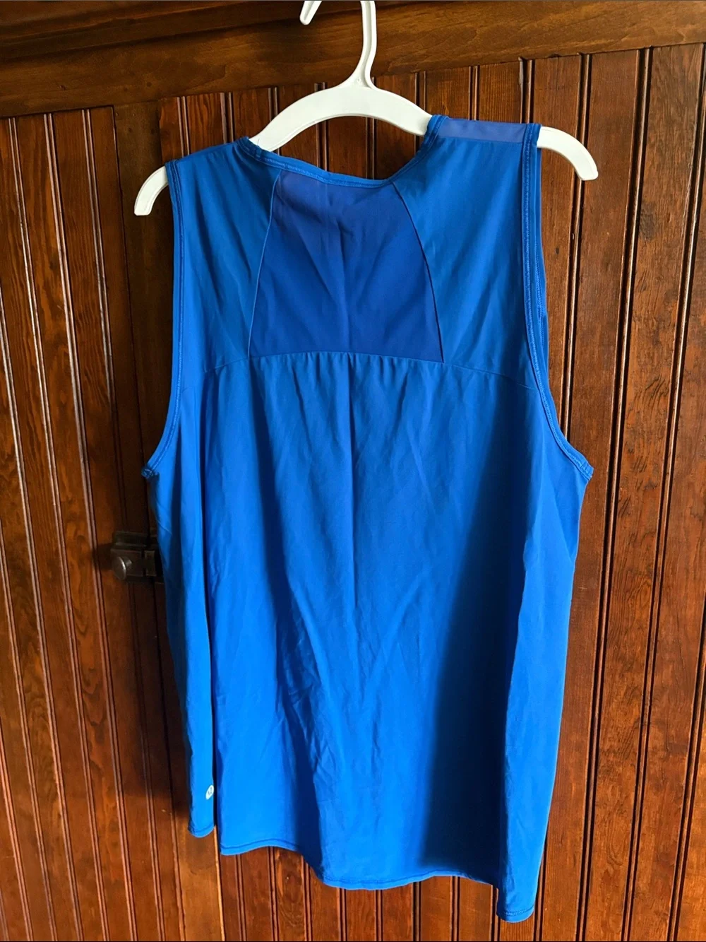 lululemon athletica Bright Blue Athletic Tank Top